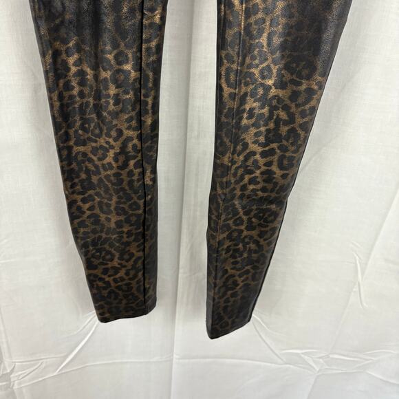 Spanx Animal Print Leggings Full Length Size Large - Picture 3 of 7